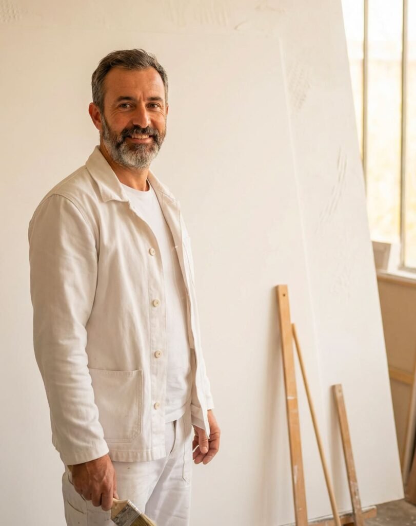 Artisan peintre sur la ville de Pamiers 09